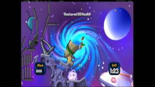 Worms 2 XBLA part 3 and Holy Hand Grenade Toss