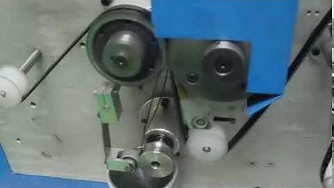 Carrier tape forming machine
