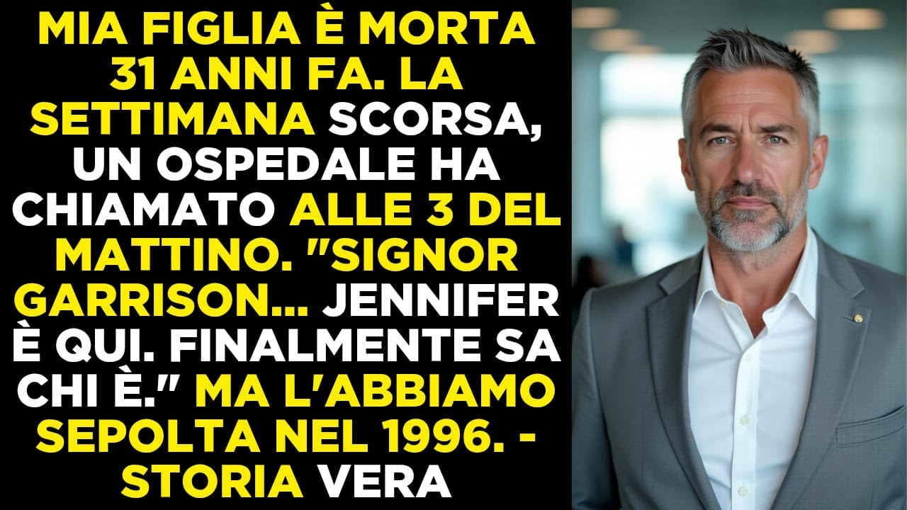 Mia figlia è stata sepolta 31 anni fa… poi alle 3 di notte l’ospedale ha chiamato