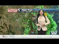 Partly sunny with a chance of scattered showers