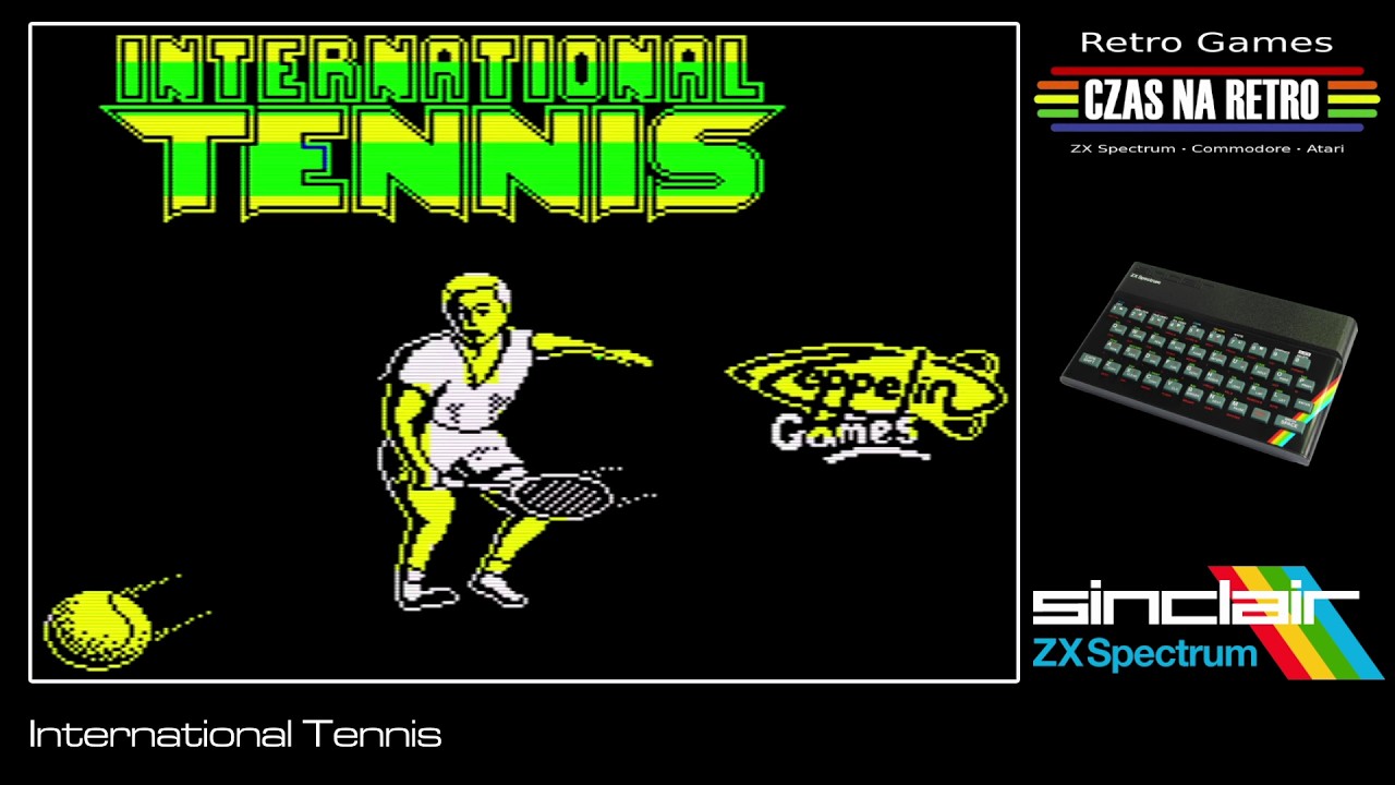 International Tennis (1992) - ZX Spectrum - YouTube