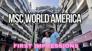 MSC World America: First Impressions & Honest Thoughts