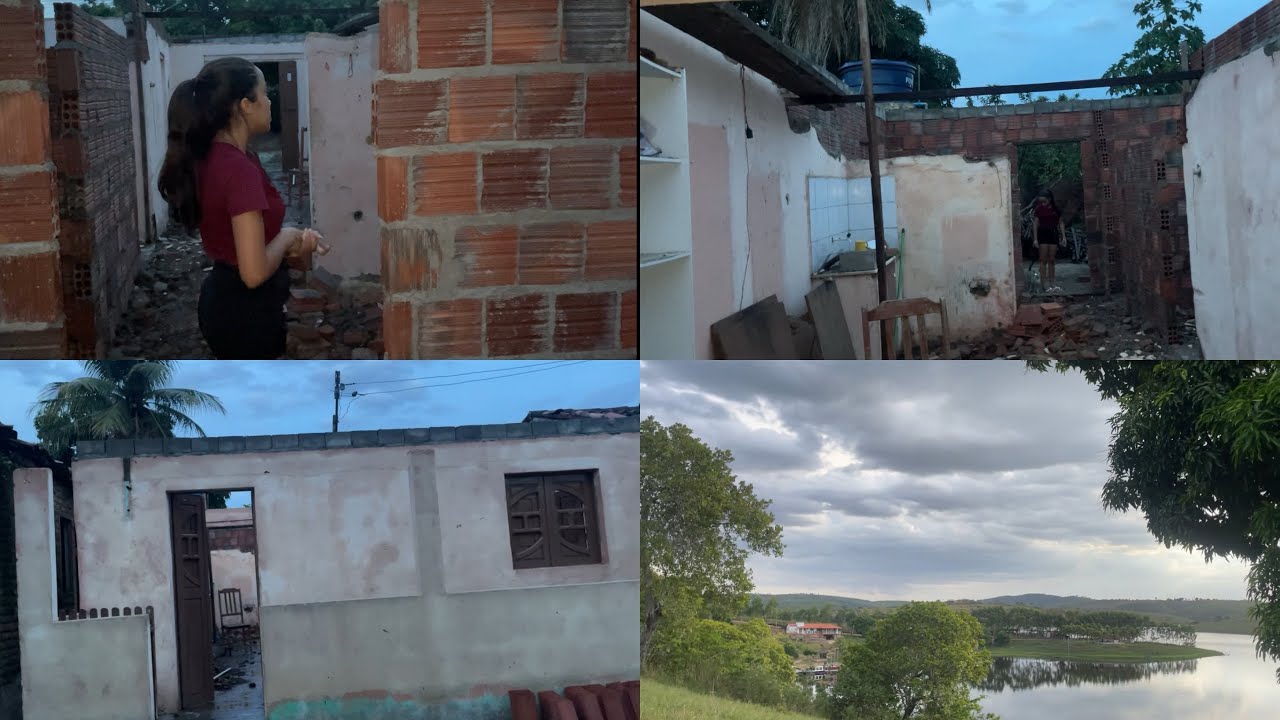 NAYARA FICOU DOENTE + MEU SOGRO COMEÇOU A REFORMA EM SUA CASA + VEJAM O QUE ELE VAI FAZER!