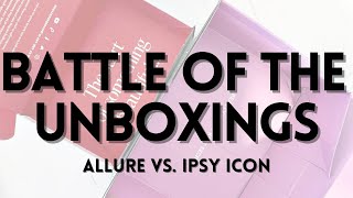 November Battle of the Unboxings: Allure vs. Ipsy Icon