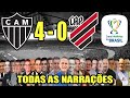 Todas as narrações - Atlético-MG 4 x 0 Athletico-PR | Copa do Brasil 2021