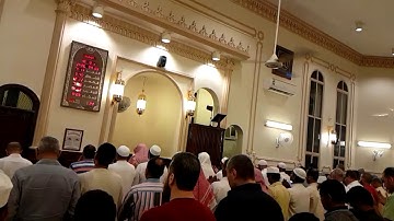 صلاه  التراويح والدعاء للقارئ إلياس بخش بمسجد معاذ بن جبل ٩/٩/١٤٣٨
