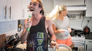 SING-ALONG DISH WASHING FAIL