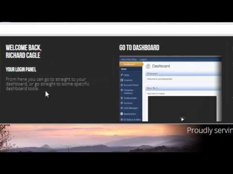 Collision Websites - login panel explained