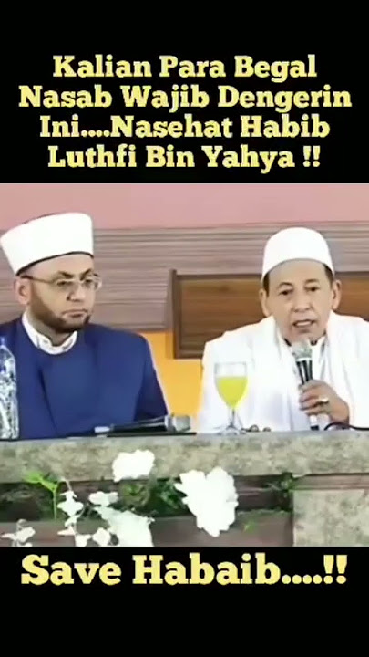 HABIB LUTFI BIN YAHYA MASA BODO PADA MEREKA