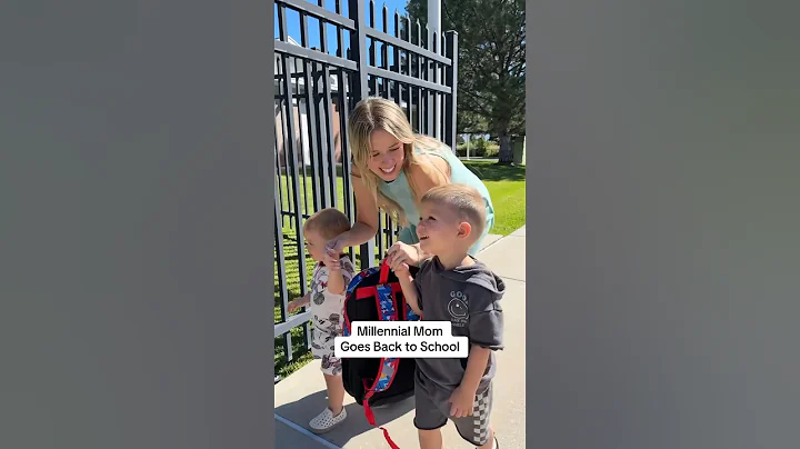 Millennial Moms Going Back to School #momhumor #funnyshorts #backtoschool #momlife