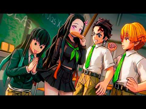 Demon Slayer na Escola! (demon slayer vr)