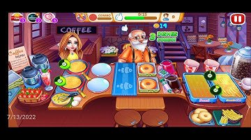 My cafe shop cooking video ( games video)