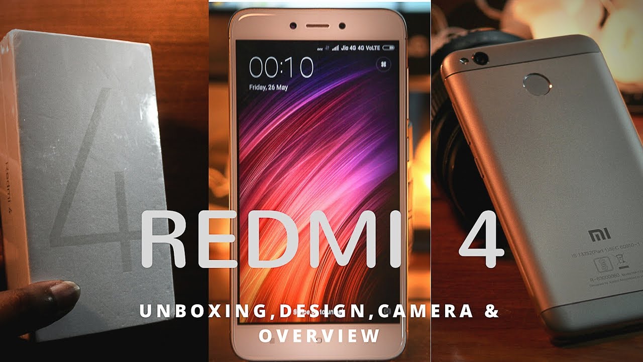 Xiaomi Redmi 4 Unboxing and Review