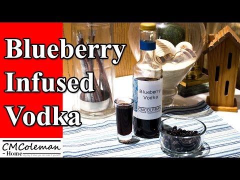 How to make Blueberry Infused Vodka