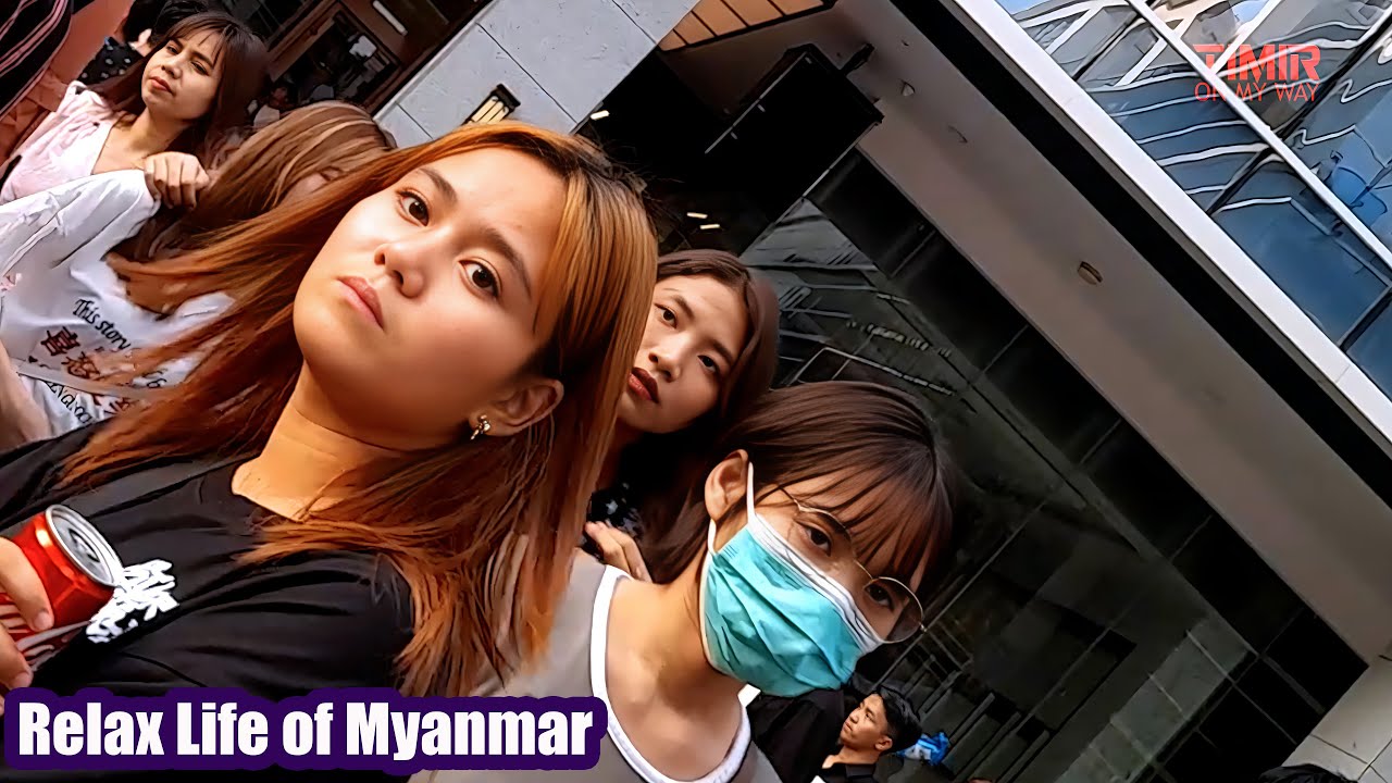 View of Relax Life in Yangon Myanmar