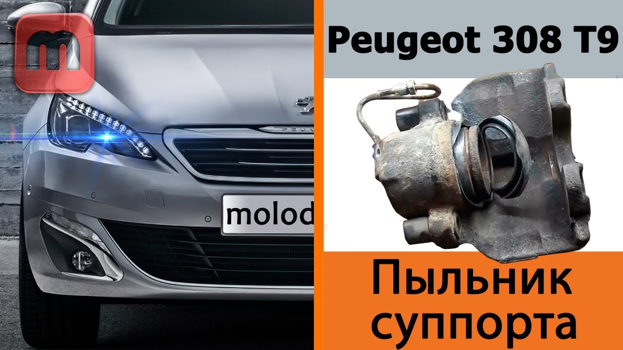 Замена пыльника на суппорте peugeot 308 t9 1.6 HDI. Хитрости и советы ...