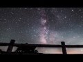 星空のある風景 タイムラプス#48 ~ 梅雨空に垣間見た天の川/蓼科山麓夕陽の丘 ~ Starry Night Timelapse #48 星景微速度撮影