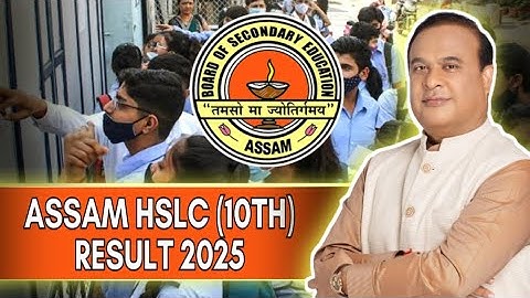 Assam HSLC Result 2025 😍| Assam 10th Result & Marksheet Direct Result Check ✅