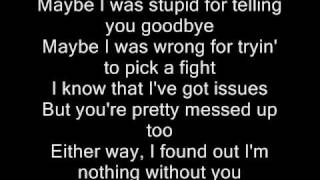 Kelly Clarkson - My life would suck without you   (With Lyrics)