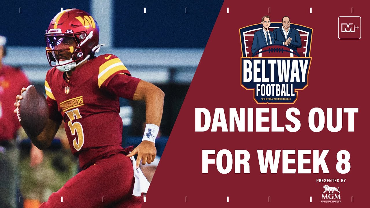 Джейден Дэниелс выбывает из борьбы на 8-й неделе с «Чифс» Патрика Махоумса | Beltway Football