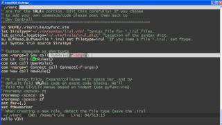 Vim iRule Editor: Customizations