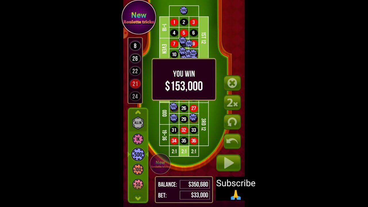new roulette tricks