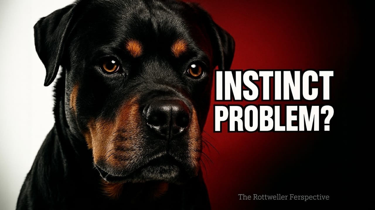 The Rottweiler Instinct Problem — What Owners Learn Too Late