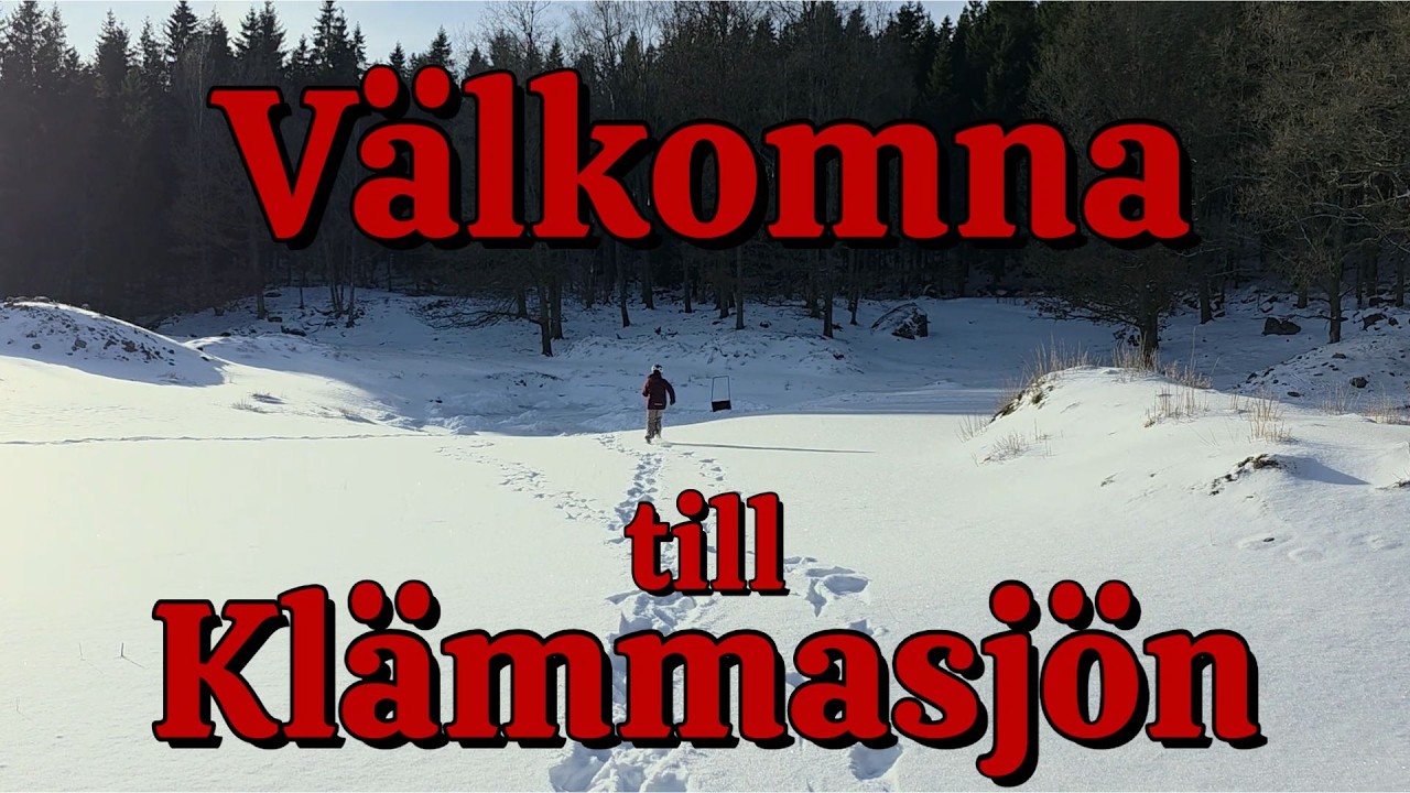 Vinterkul på våran egen sjö