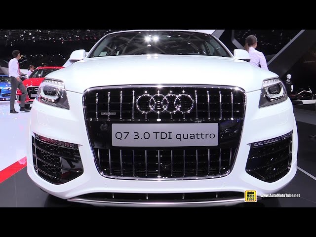 2015 Audi Q7 3 0 Tdi Quattro Exterior And Interior