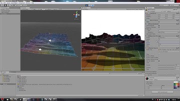 Unity Procedural Music Driven Rippling Mesh