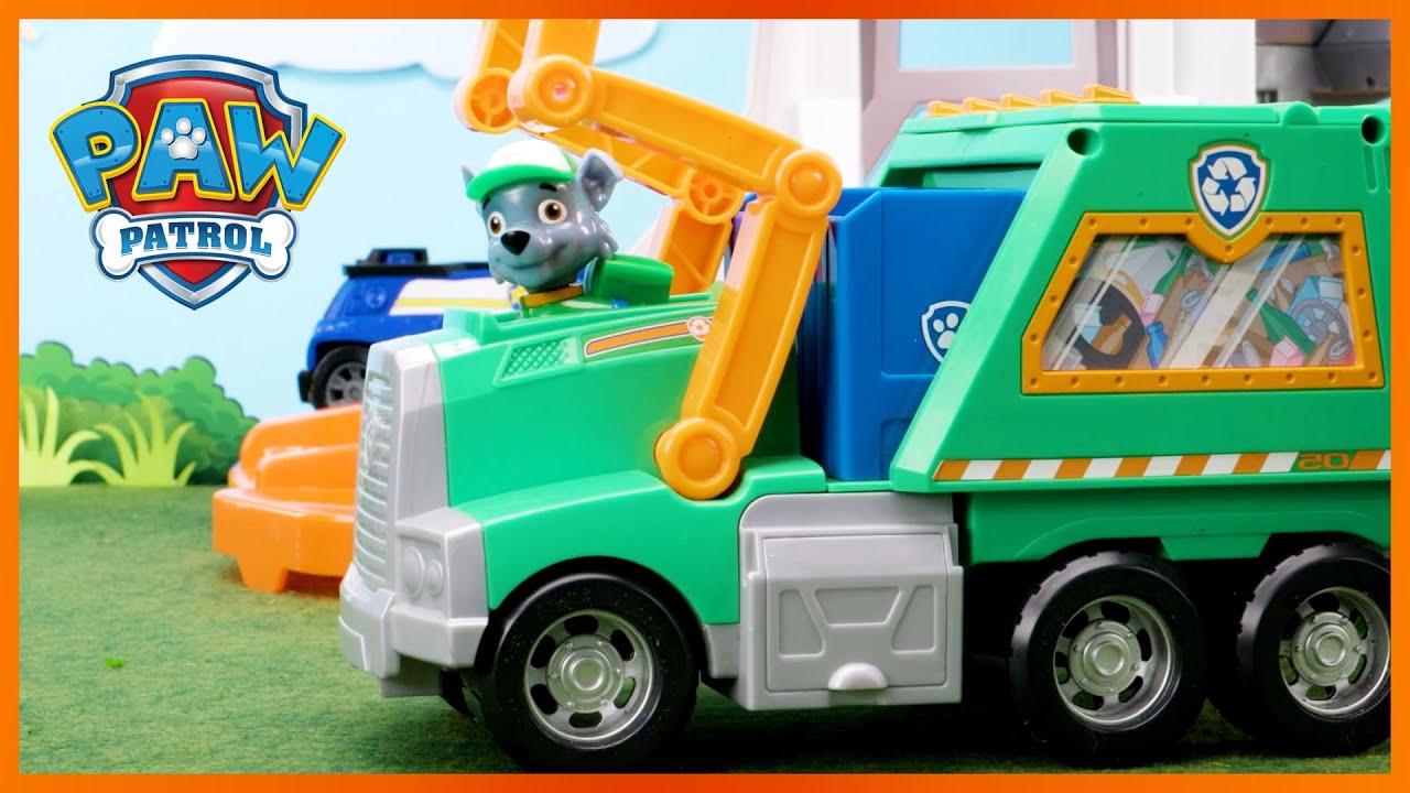 Best Rocky Recycling Truck Rescue Missions ♻️ | PAW Patrol Compilation |  Toy Pretend Play for Kids