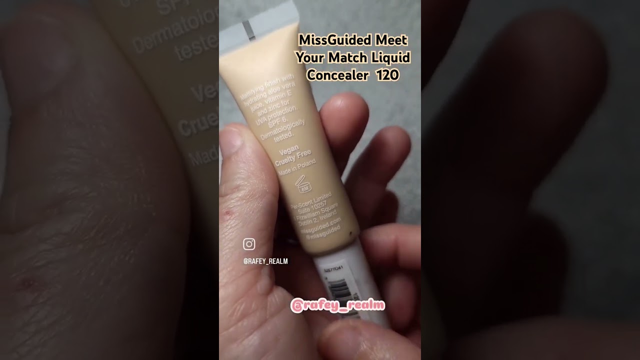 ✨️MissGuided Meet Your Match Liquid Concealer 120 ✨️