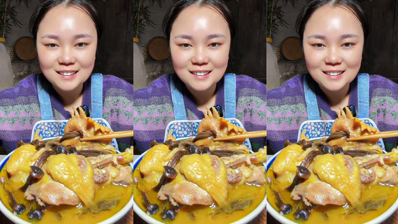 Let’s Eat Show: Chicken Soup & Spicy Sichuan Food — Super Delicious Home-Cooked Rural Meal!