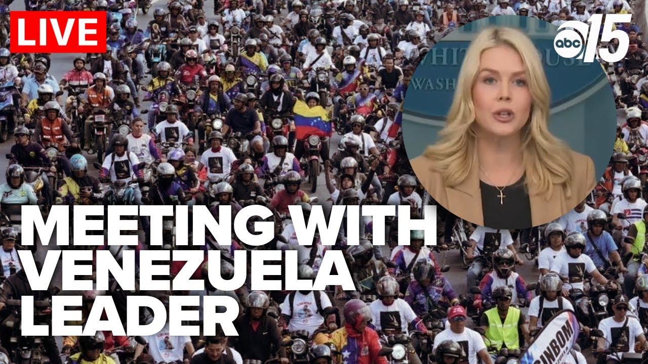 LIVE: Leavitt on Trump's meeting with Venezuela’s opposition leader, gender-based ruling on sports