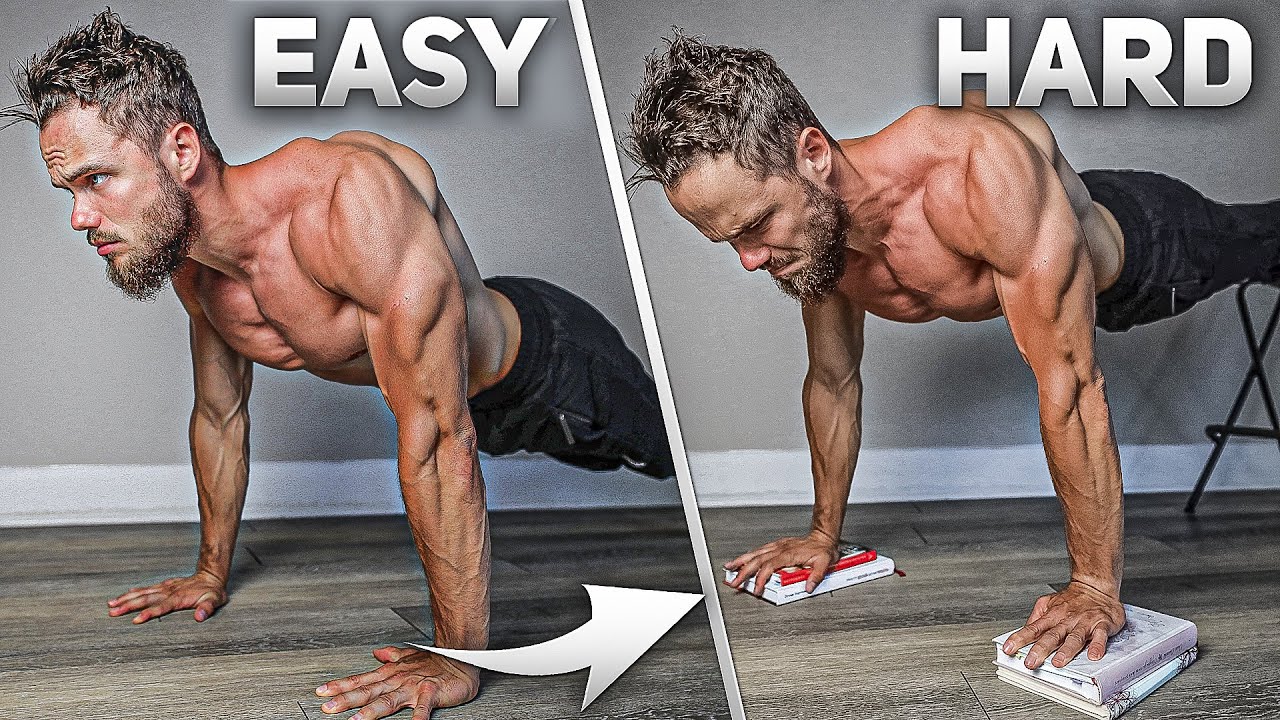 6 BEST Push Ups For BIG CHEST (From Easy to Hard) 