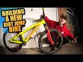 BUILDING A NEW DIRT JUMP MTB & RIDING THE SICKEST JUMPS IN THE UK!