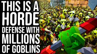 I created a HUMAN GARBAGE DISPOSAL for a MILLION GOBLINS! - Fangstorm screenshot 4