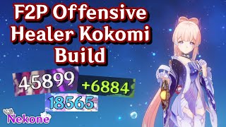 F2P Kokomi Offensive Healer Build! DMG, HEALING & HYDRO APP! | Genshin Impact screenshot 5