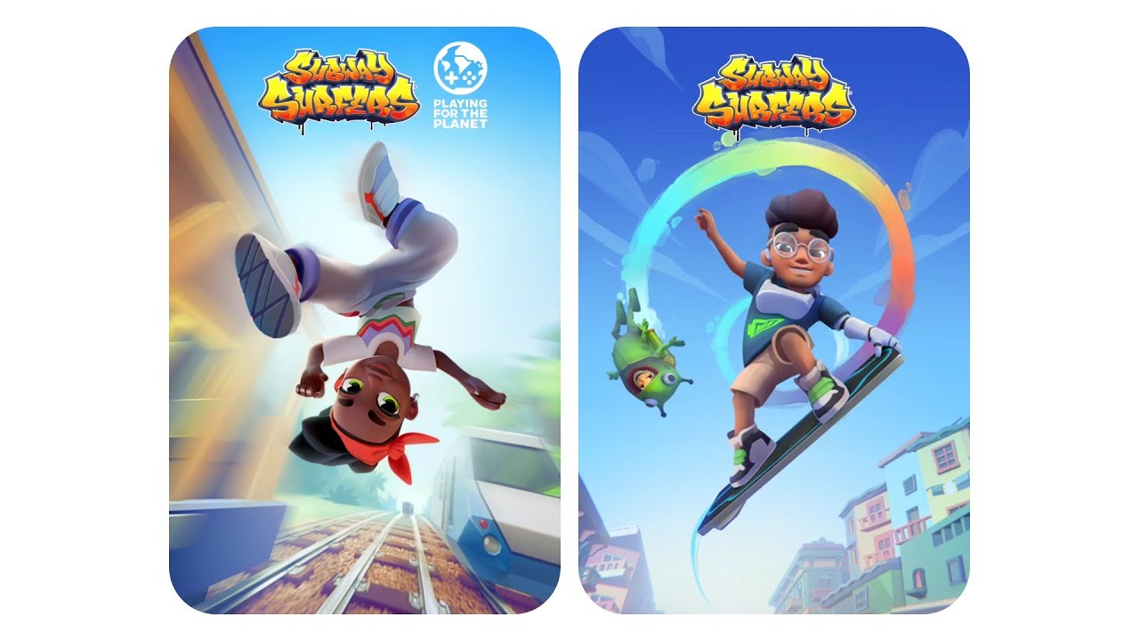 Subway Surfers - Join us in Rio as we Play 4 the Planet! 🇧🇷🌎🏃 Get  moving with Tainá and the Kite Board. ✨ Run through the  Rainforest  with Super Runner Fernando