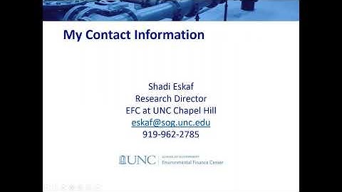 Benchmarking Rates and Financial Performance including a Demo of the Ohio Water and Wastewater Rates