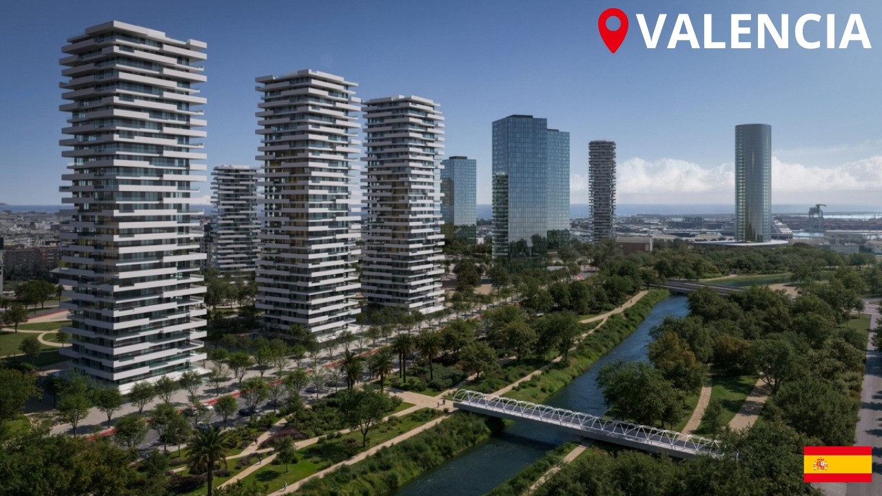 NUEVOS RASCACIELOS en ESPAÑA, HASTA los 170 METROS | Grao de Valencia
