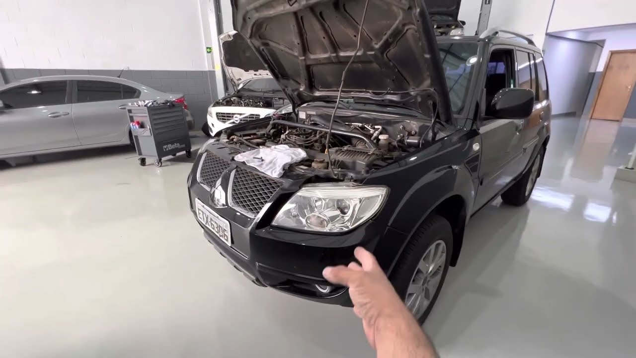 Mitsubishi Pajero TR4 defeito na tração 4x4, Coisa simples ou não?