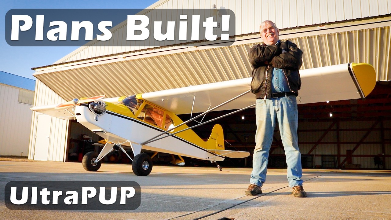 Best PLANS BUILT Preceptor UltraPup Airplane EVER!