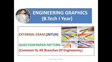 JNTUH EXTERNAL EXAM  QP PATTERN-EG
