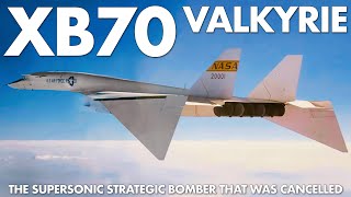 XB-70 Valkyrie The Supersonic Strategic Bomber Airplanes That Got Cancelled Upscaled Documentary