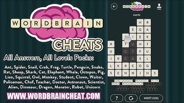 WordBrain Robot 16 Cheats | WordBrain Cheats | Robot 16 Answer