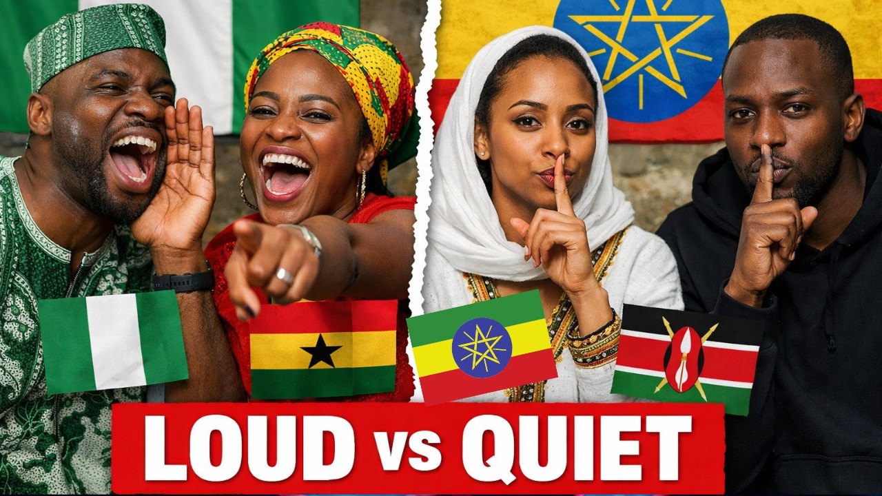 Why West Africans Are So Loud — And East Africans Aren’t! #Somali #Ethiopia #Kenya #Nigeria