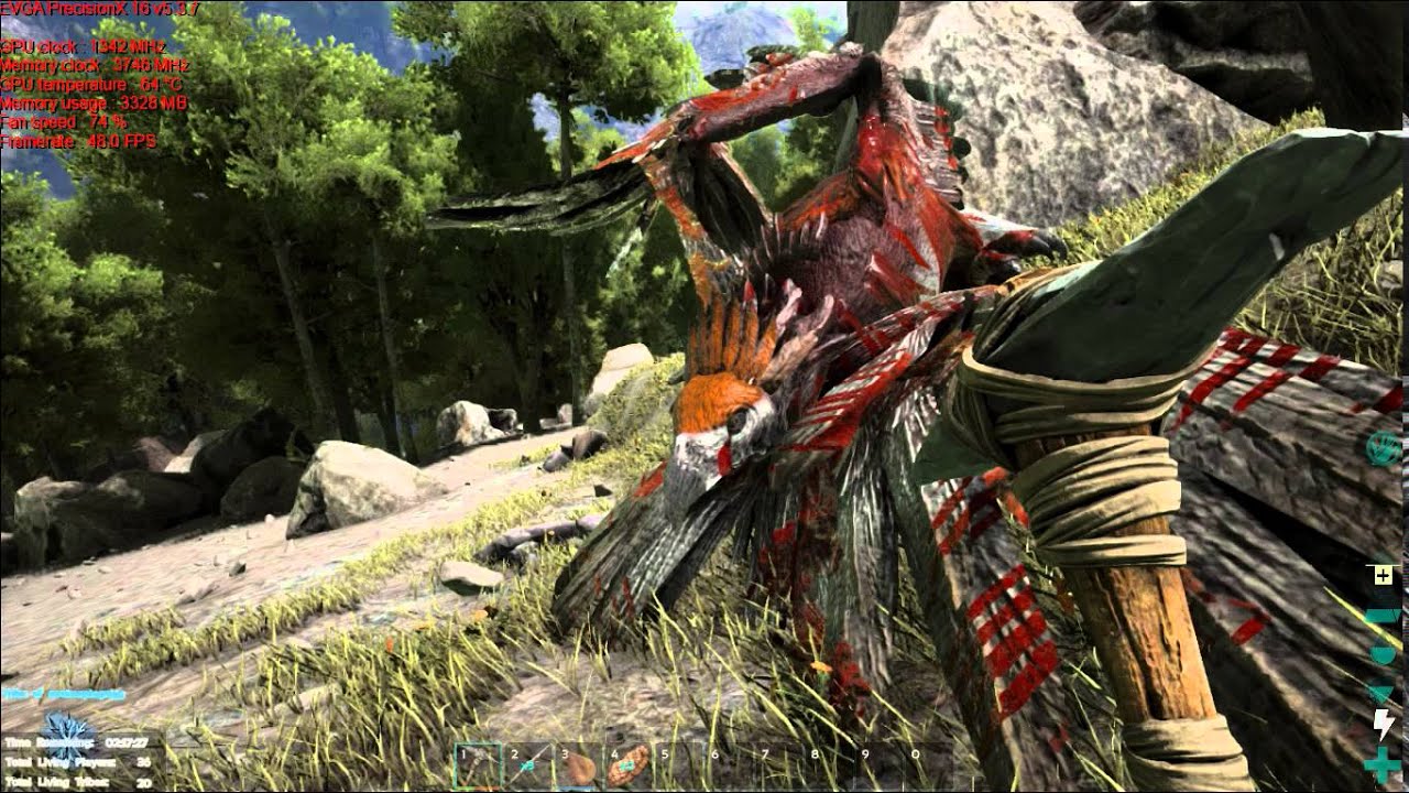 ARK SOTF Sniper Death Bringer    10yr old owns without TEAM ftw!