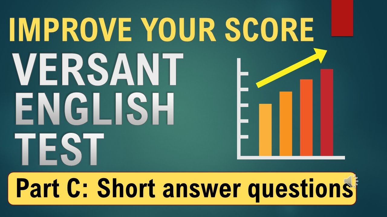short answer questions in versant test