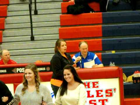 Kayla's Senior night at South Putnam High School.AVI